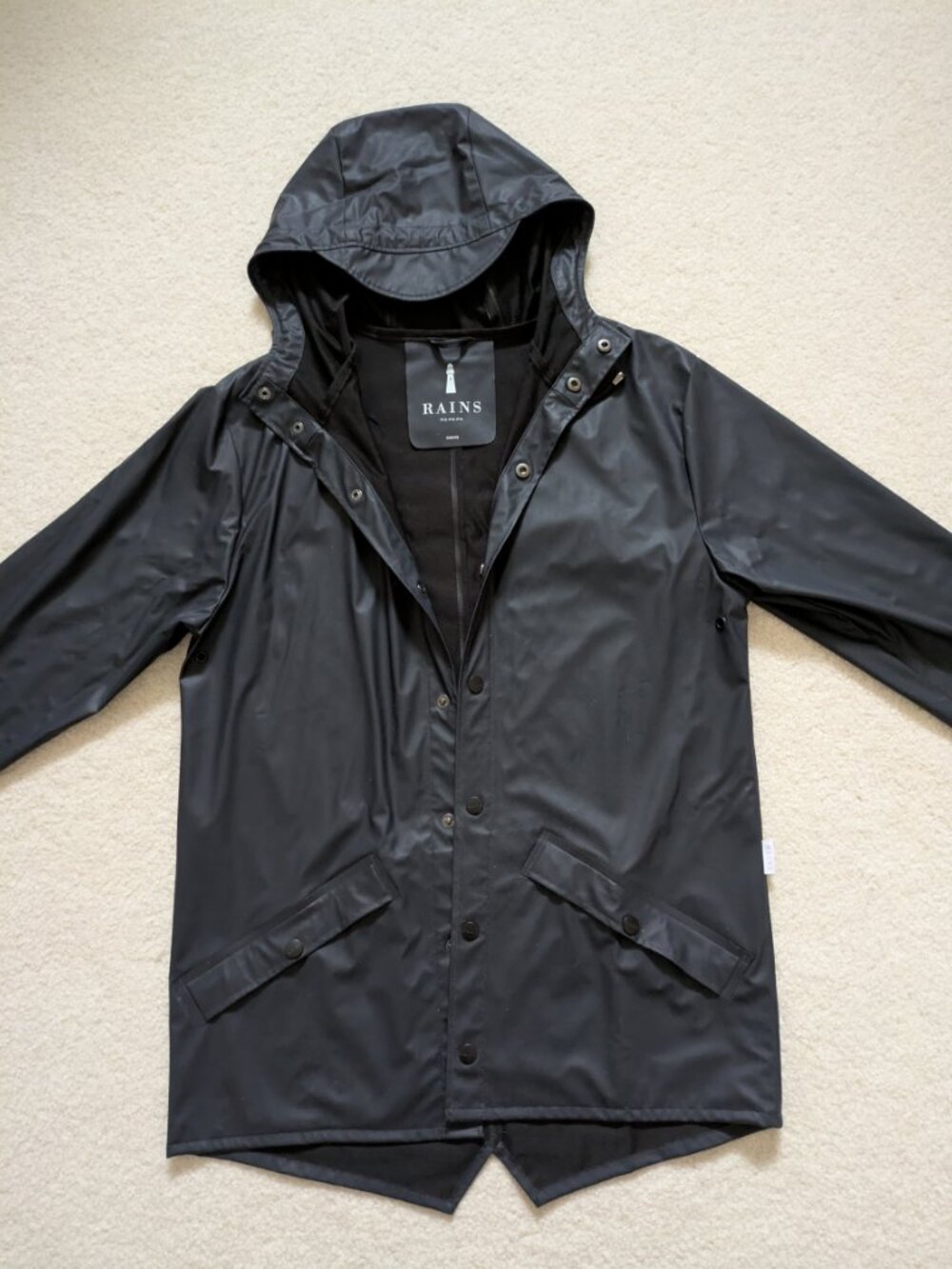 RAINS Fishtail Jacket, XS/XXS